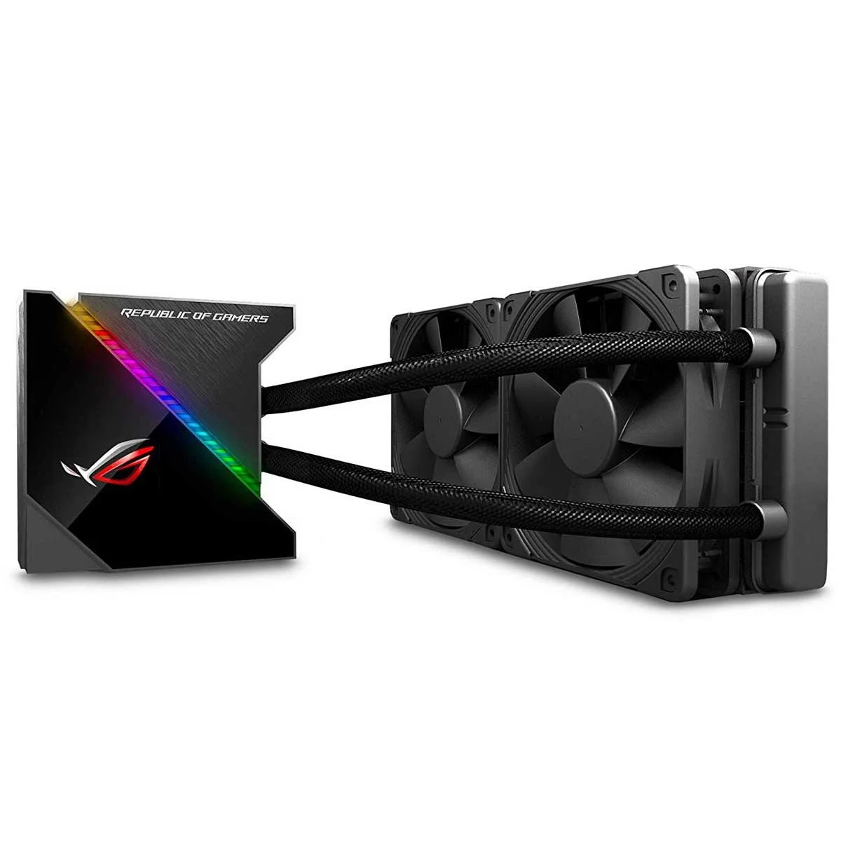 مبرد معالج مائي AIO Asus ROG Ryujin 240 مع شاشة LiveDash OLED ملونة ودعم LGA 1700