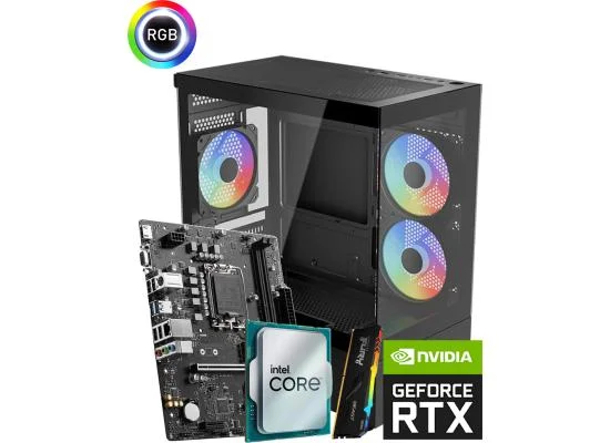 Intel Core i5-14400F Gaming PC with RTX 5060 Ti 8GB, 16GB DDR4 RAM - Image 2