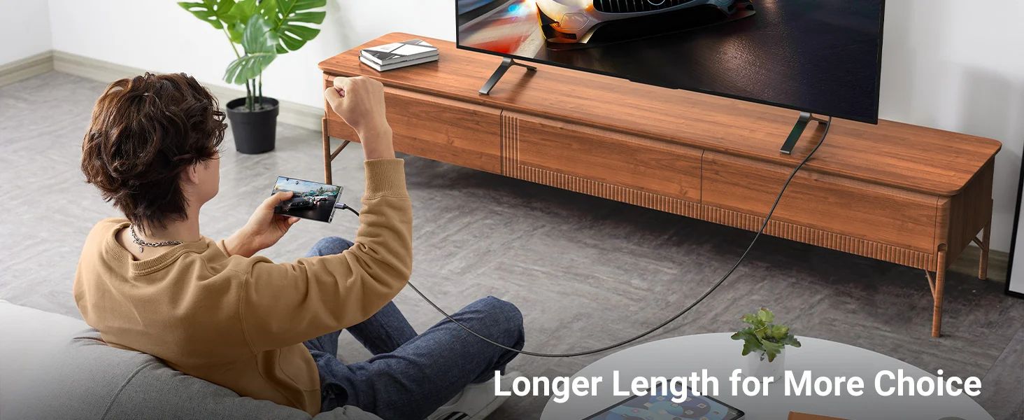 كابل Ugreen USB-C إلى HDMI ذكر إلى ذكر 1.5 متر، 4K 60Hz - Thumbnail 8
