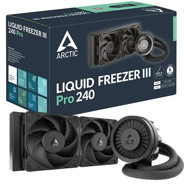 ARCTIC Freezer III Pro 240 AIO CPU Liquid Cooler