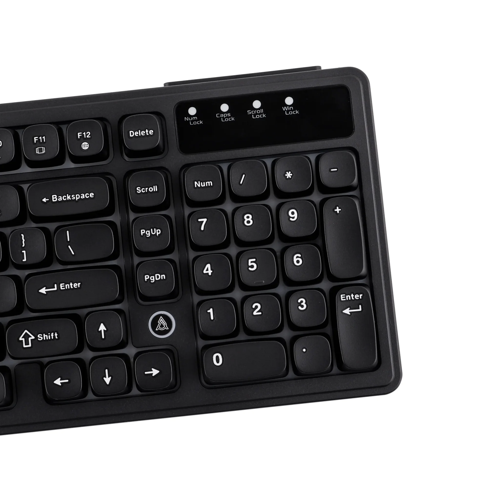 AJAZZ AF98 Wired Gaming Keyboard – Black, Mixed Lighting - Thumbnail 7