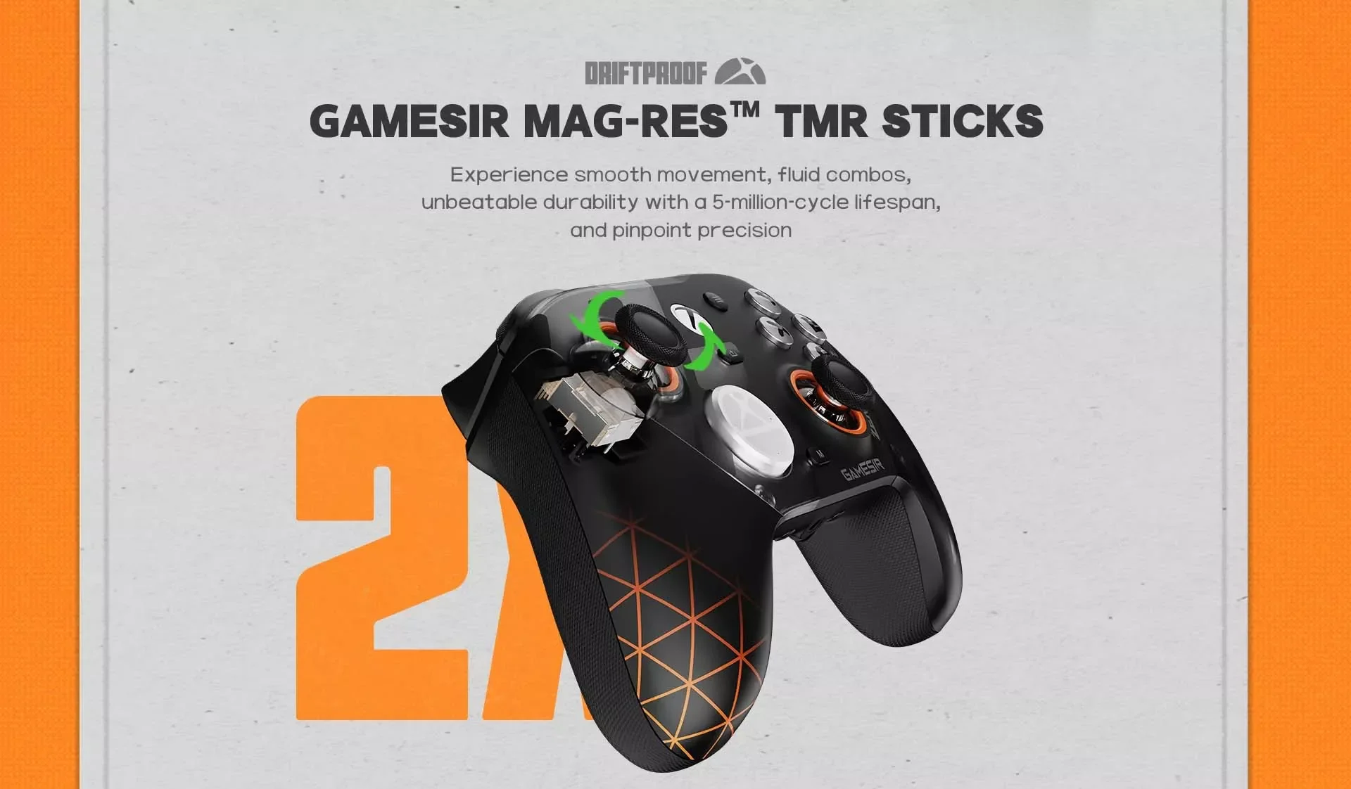 يد تحكم GameSir G7 Pro Zenless Zone Zero Edition لاسلكية لأجهزة Xbox والكمبيوتر وAndroid - Image 11