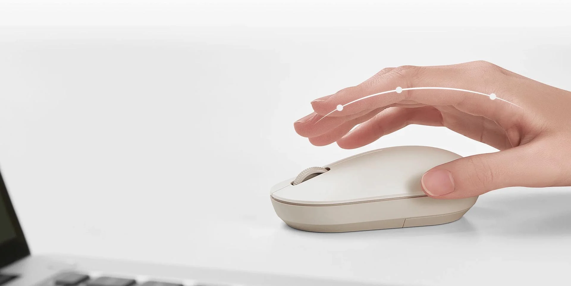 ماوس Xiaomi Wireless Mouse Lite 2 لاسلكي أسود (BHR8916GL) - Image 9
