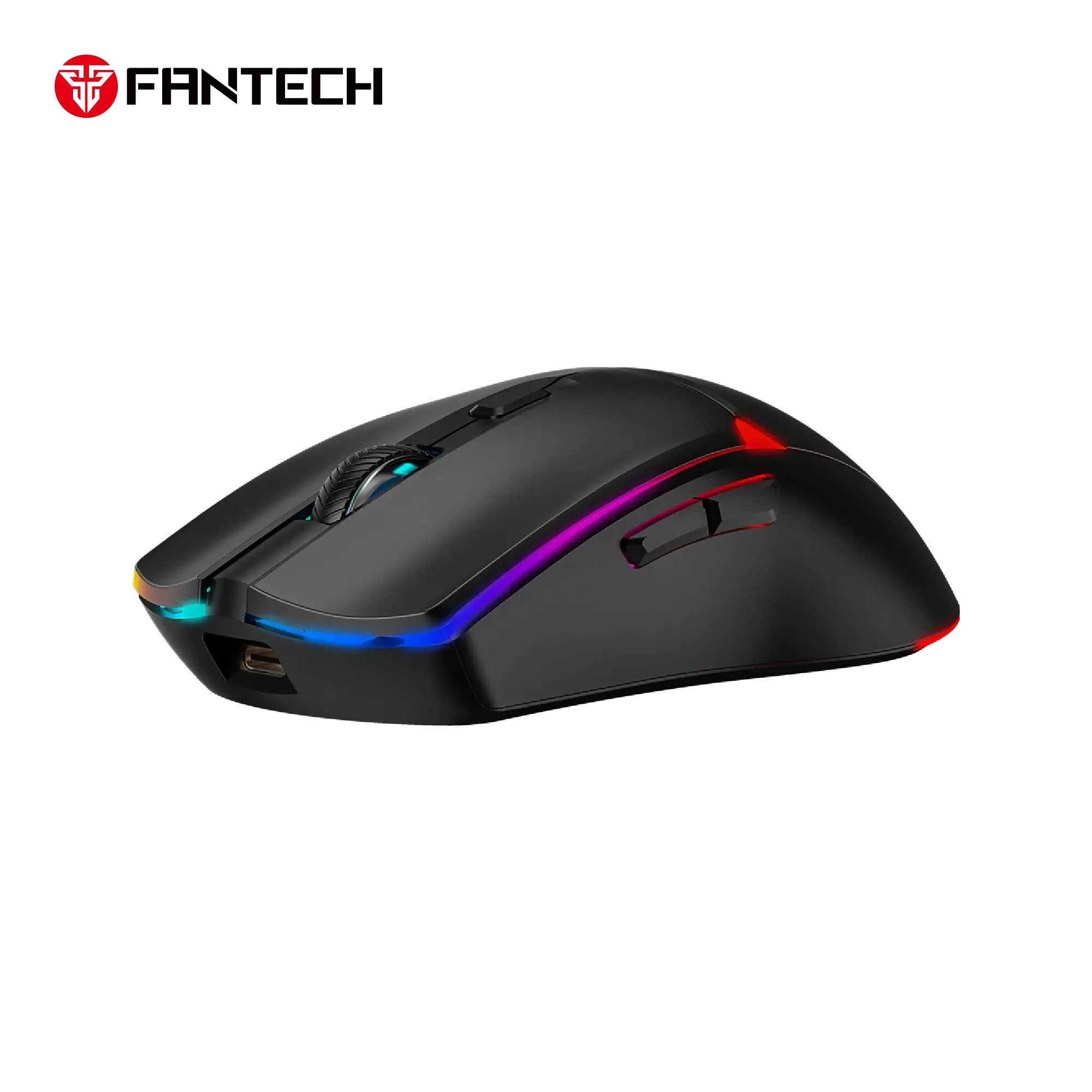 ماوس ألعاب لاسلكي Fantech WG7V2 Crypto II أسود - Image 2