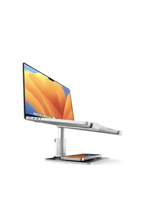 Twelve South HiRise Adjustable Ergonomic Laptop and MacBook Stand - Silver - Thumbnail 11