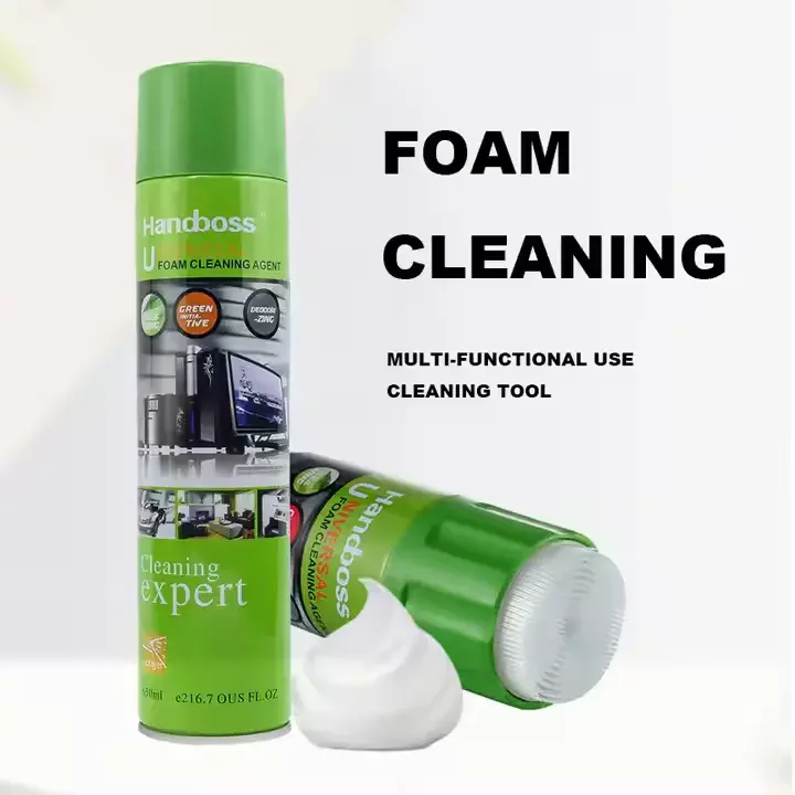 Universal Spray Foam Cleaner with Brush 650ml