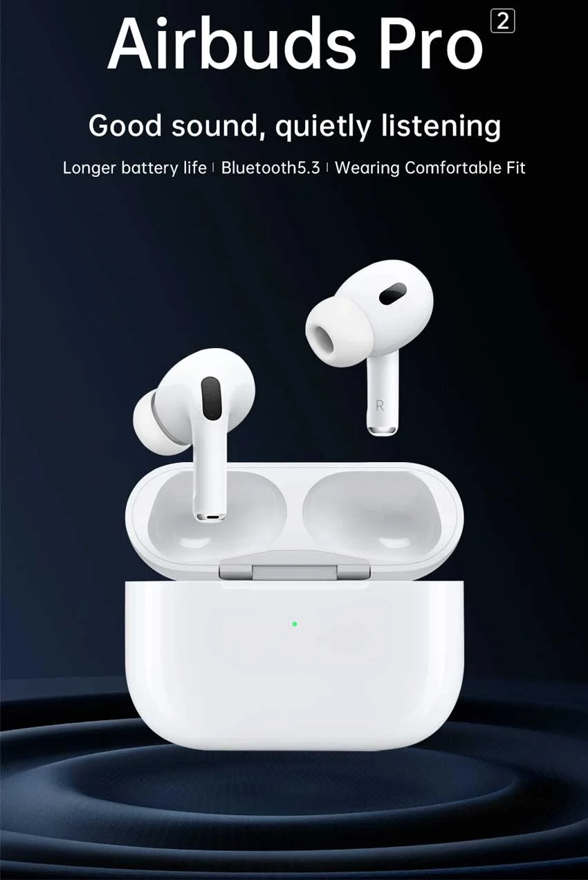 WIWU Airbuds Pro 2 ANC Bluetooth Earbuds with Type-C Charging - White - Image 7