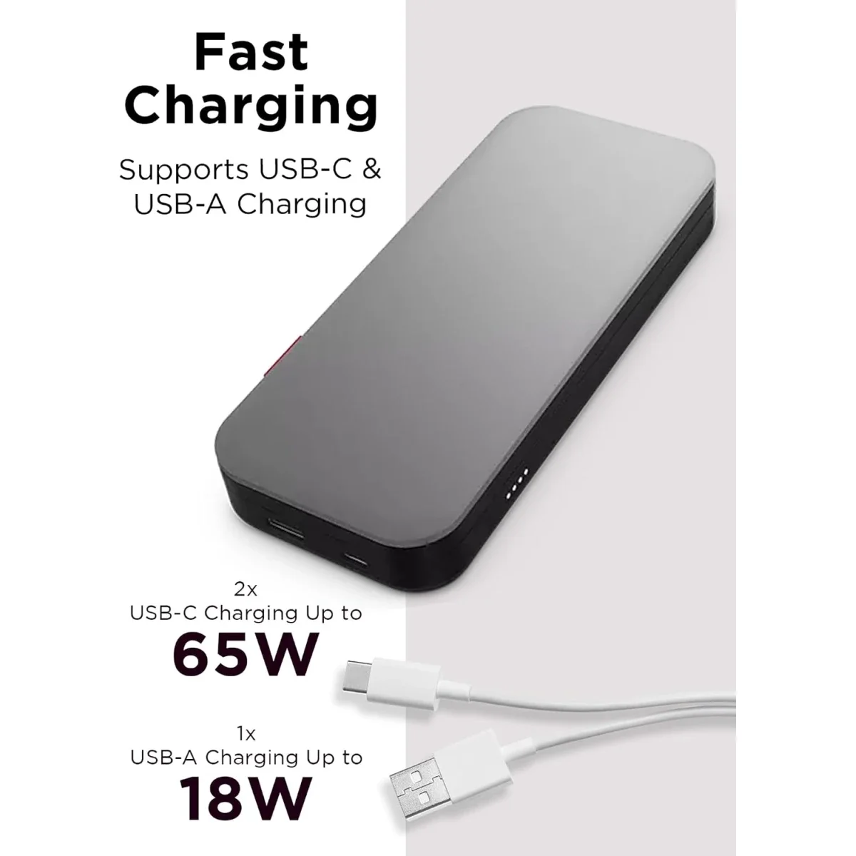 Lenovo Go 40ALLG2WWW USB-C Laptop Power Bank 20000mAh 65W - Image 4