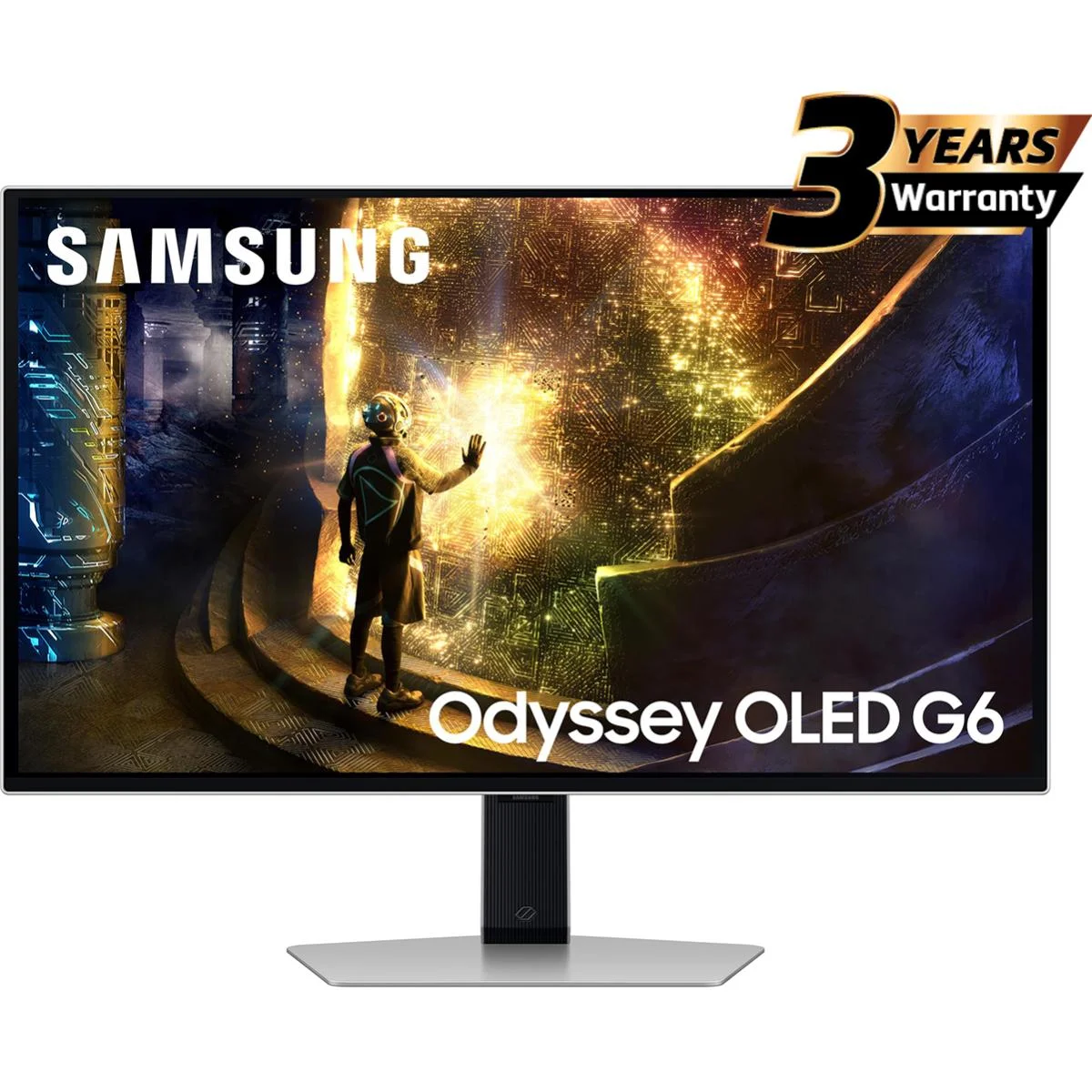شاشة Samsung Odyssey OLED G6 DG612 للألعاب 27 إنش QHD بتردد 240 هرتز