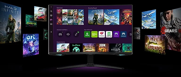 شاشة ألعاب Samsung BG650 Odyssey G6 ذكية 32 إنش QHD منحنية 240Hz - Thumbnail 12
