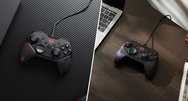 Redragon G710 Wired Gaming Controller for PC, Android & Nintendo Switch - Black - Thumbnail 11