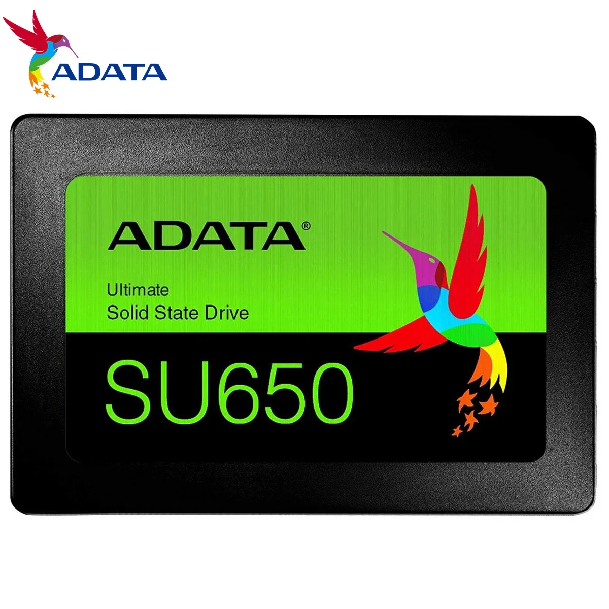 قرص SSD ADATA SU650 سعة 1TB SATA باللون الأسود