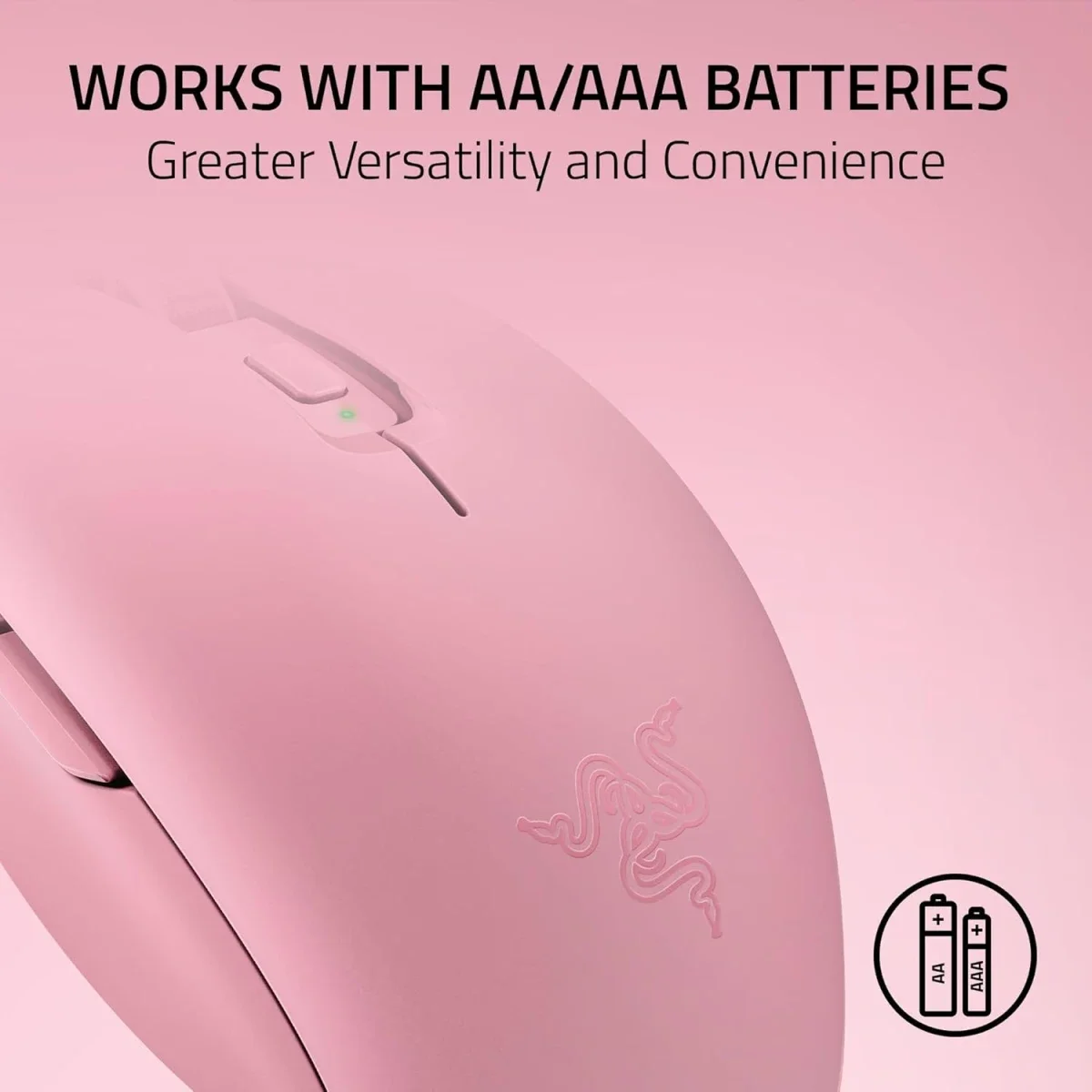 Razer Orochi V2 (2026) Wireless Gaming Mouse, 18K DPI, Quartz - Thumbnail 6