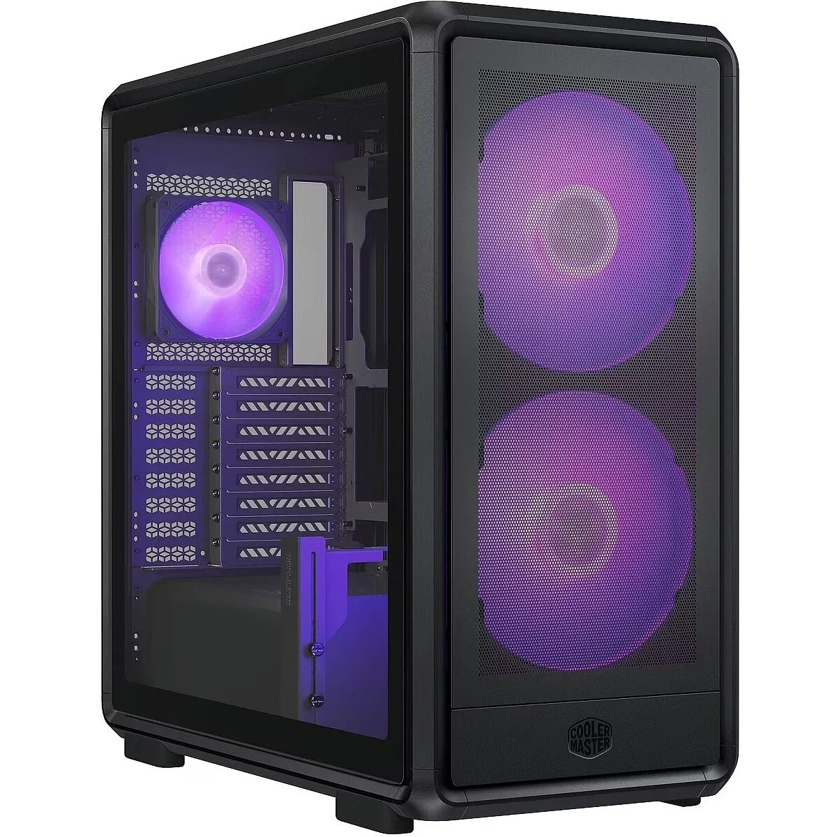 Cooler Master MasterFrame 600 Black ATX Mid-Tower Case with 420mm AIO Support