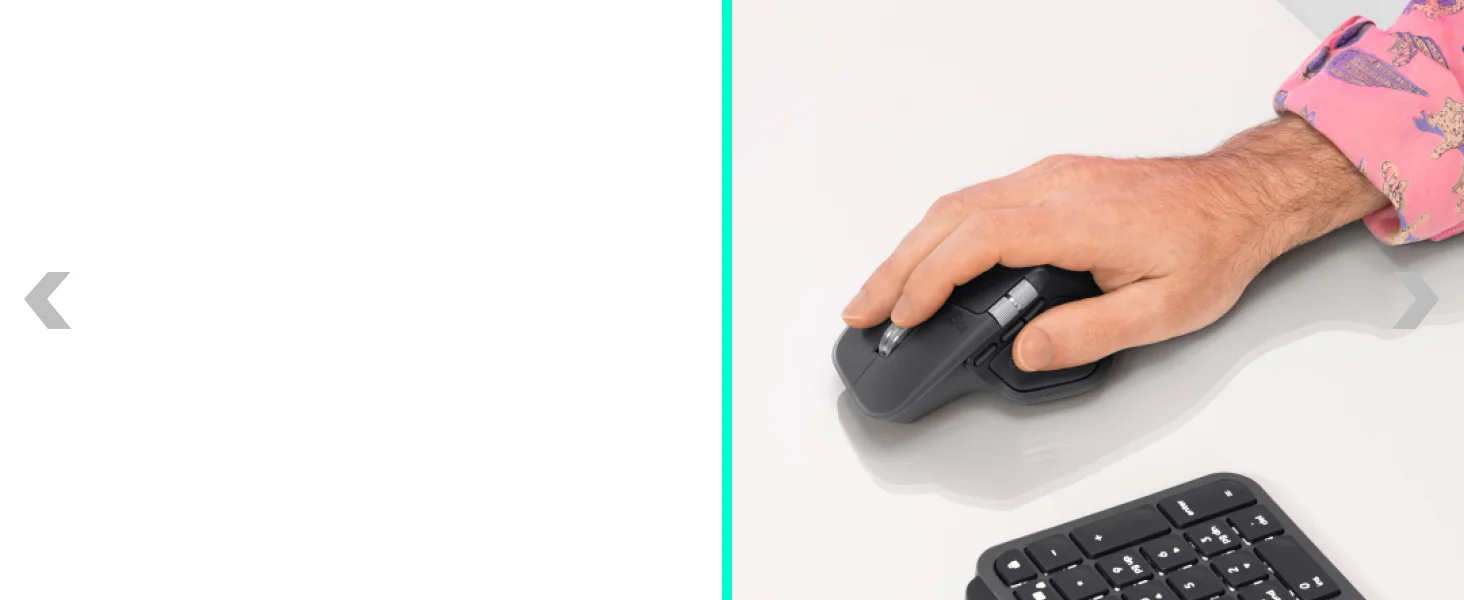 ماوس Logitech MX Master 4 لاسلكي مريح مع تغذية راجعة لمسية، جرافيت - Thumbnail 11