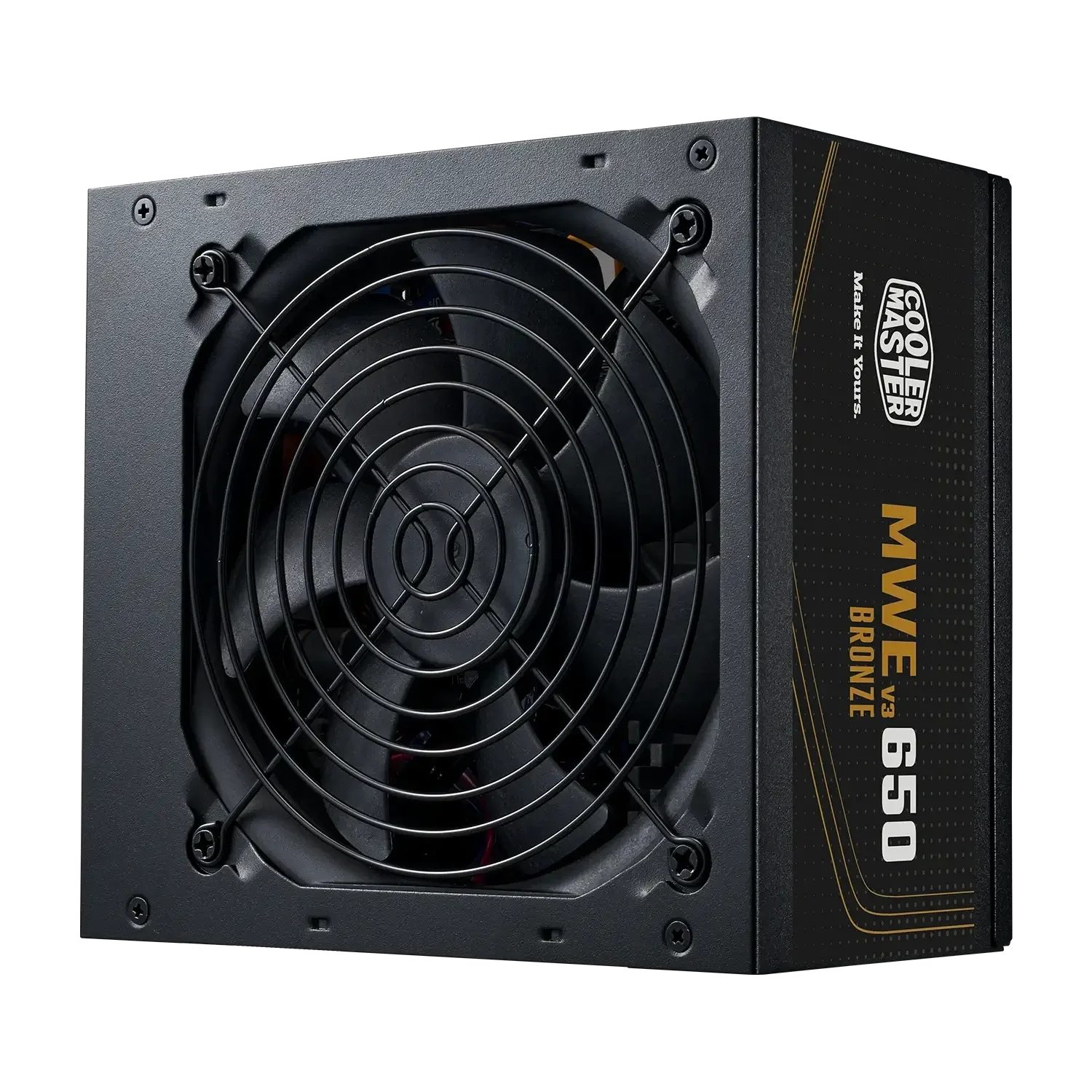 مزود كهرباء للكمبيوتر Cooler Master MWE Bronze 650 V3 بقدره 650W و80 Plus Bronze وATX 3.1