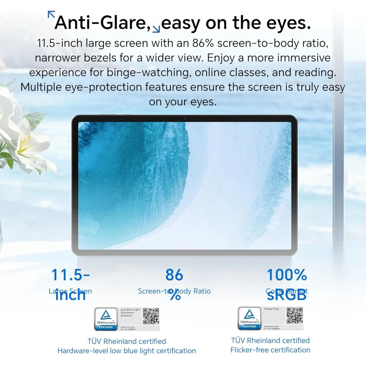 HONOR Pad X9a PaperMatte (2025) 11.0-Inch WiFi Tablet, 8GB RAM, 128GB, Space Grey - Thumbnail 7