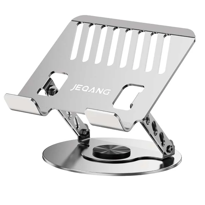 حامل لابتوب JEQANG JP-H629 محمول من سبائك الألومنيوم بدوران 360°
