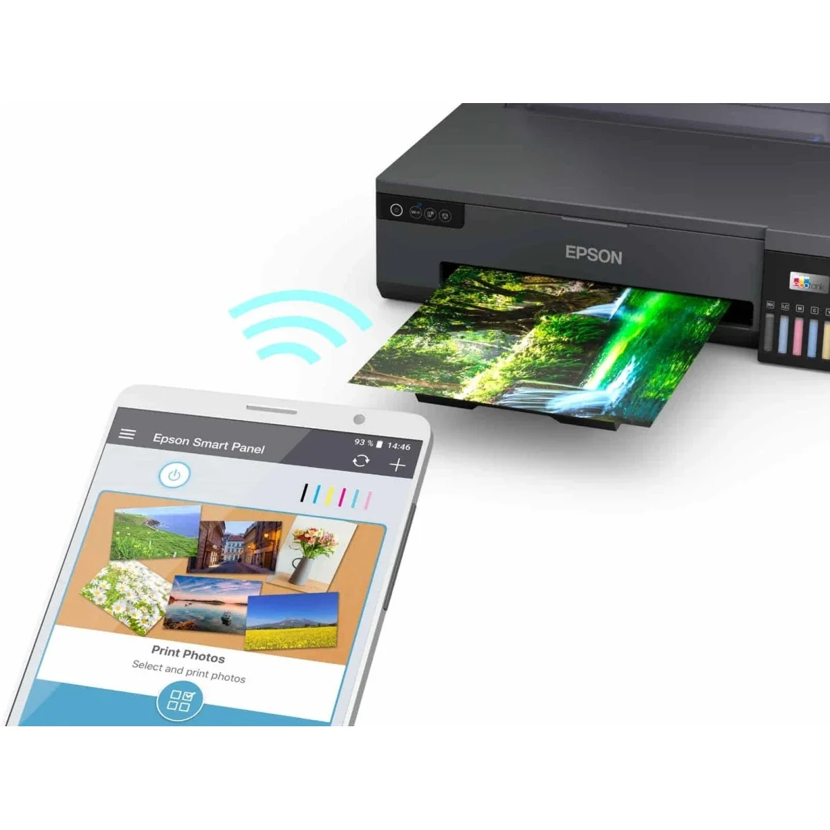 EPSON EcoTank L18050 Inkjet Printer A3+ Borderless Photo Printing Wi-Fi Direct Black - Image 6