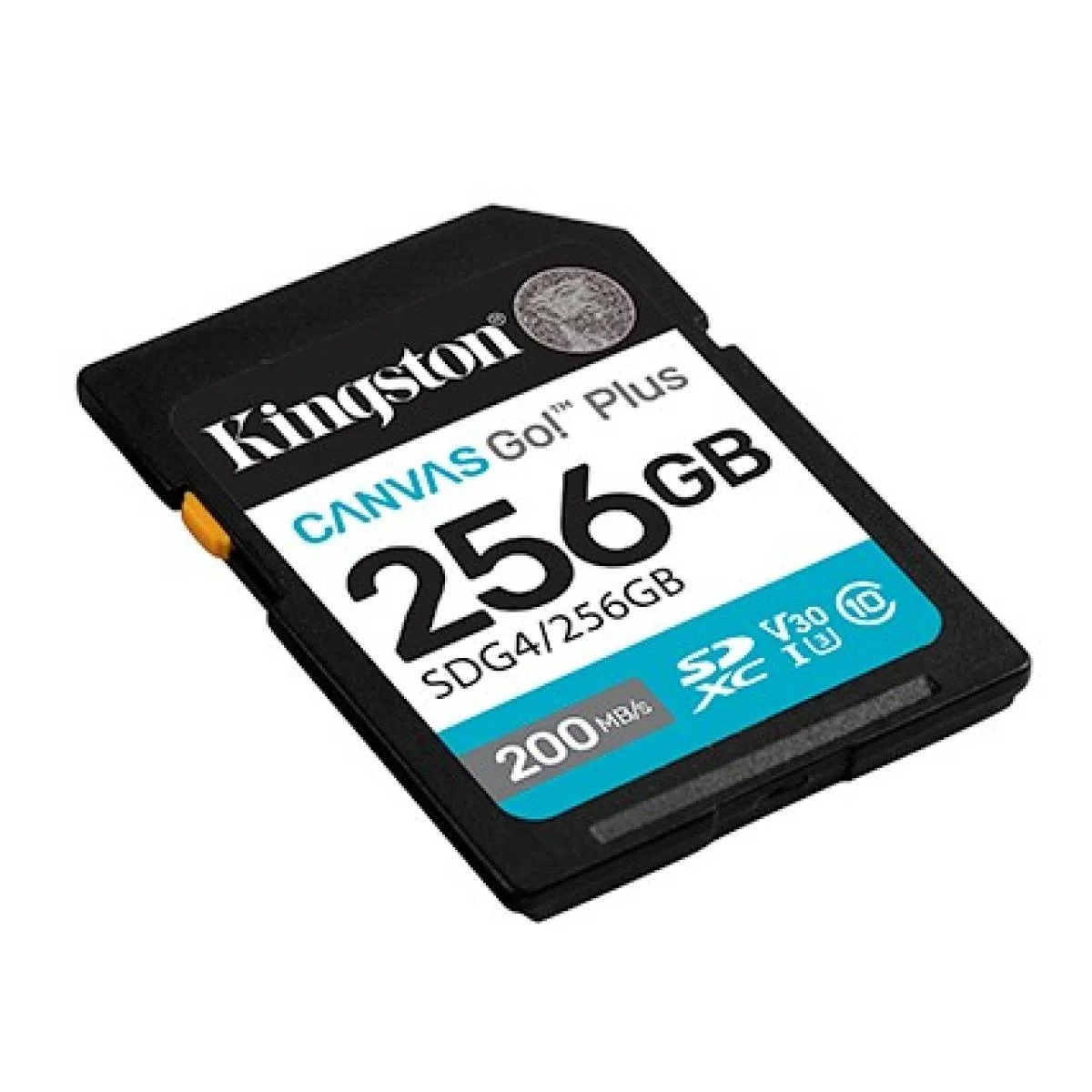 Kingston Canvas Go! Plus SD Memory Card 256GB, 200MB/s Read, 160MB/s Write - Thumbnail 3