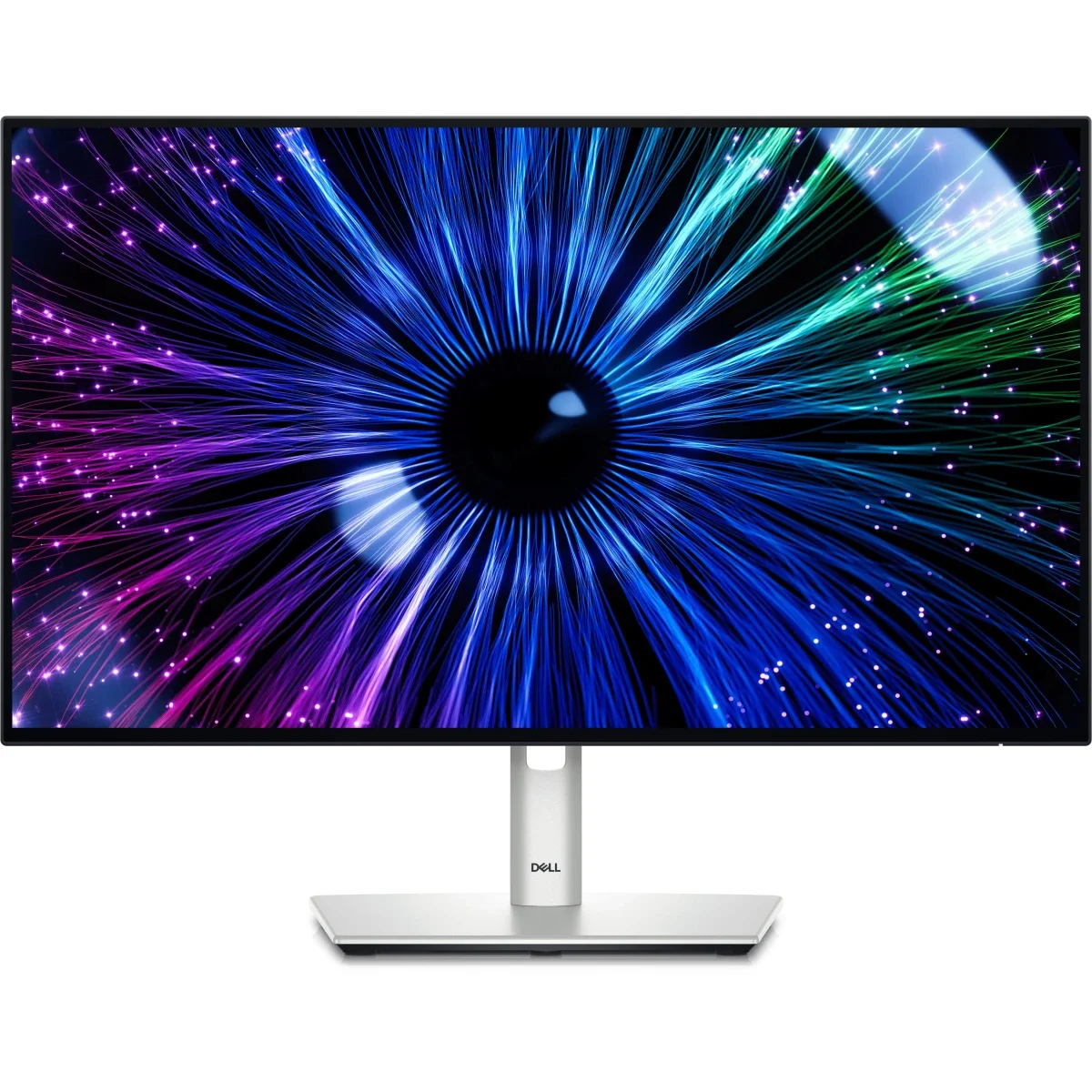 Dell UltraSharp U2424HE 24-Inch IPS Full HD 120Hz USB-C Hub Monitor - Silver