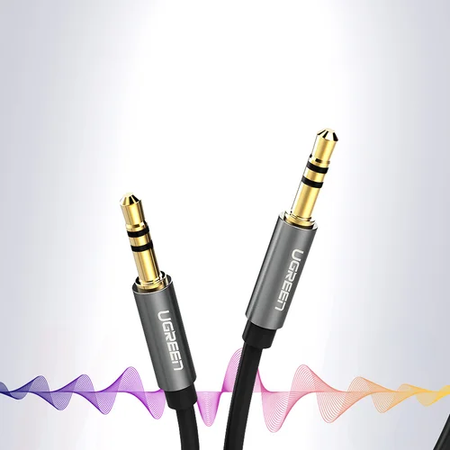 سلك صوت AUX 3.5 مم ذكر إلى 3.5 مم ذكر Ugreen 10737 بطول 5 متر - Image 3