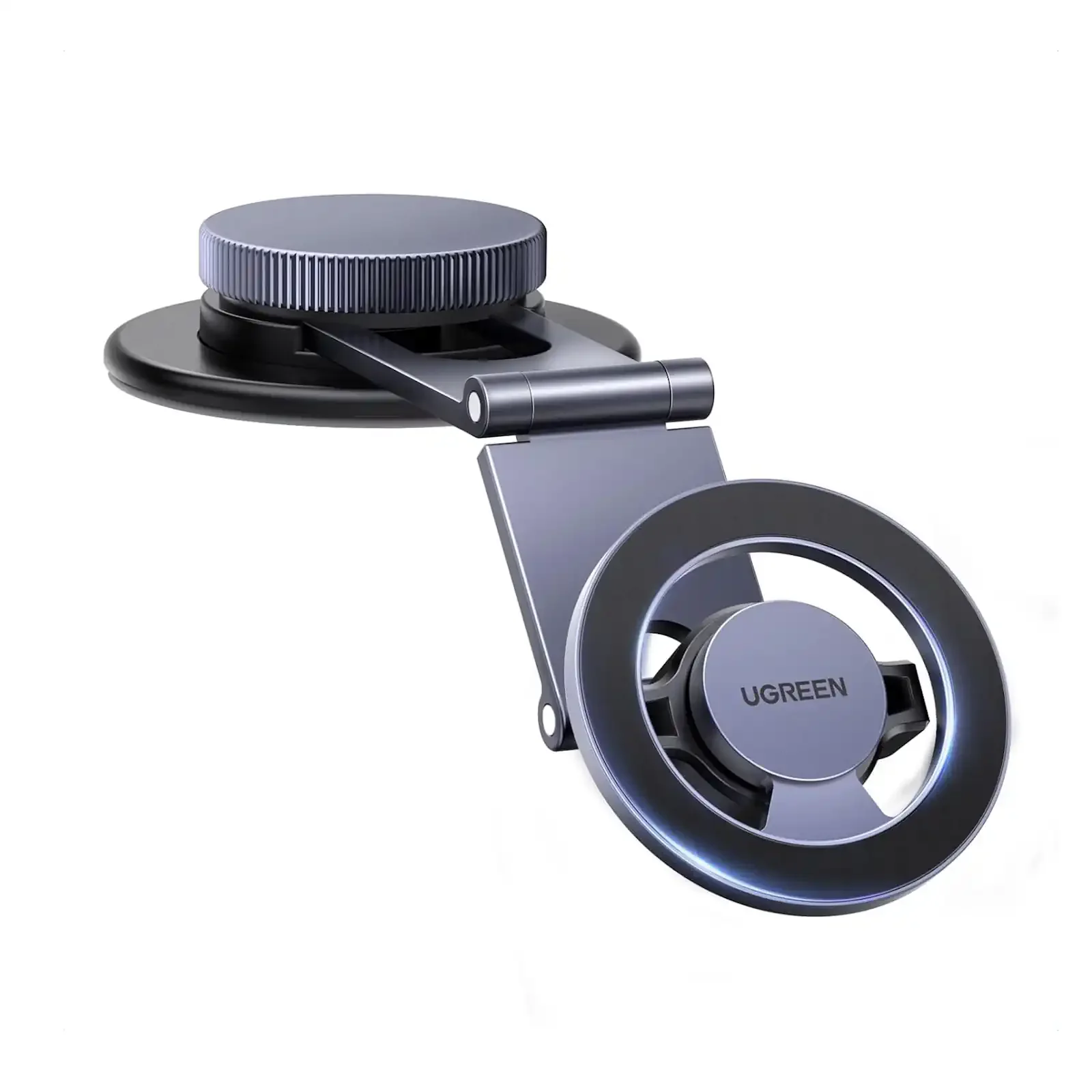 Ugreen 45577 Magnetic Car Phone Holder, 360° Rotation, Retractable Metal Arm - Image 2