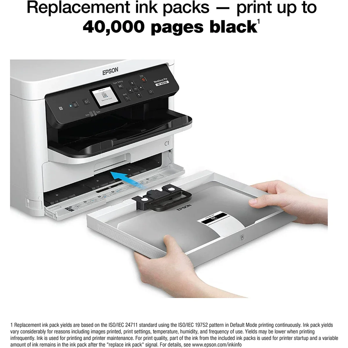 EPSON WorkForce Pro WF-M5299DW Monochrome Wireless Duplex Workgroup Inkjet Printer - Thumbnail 4
