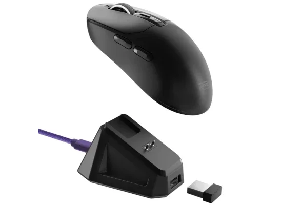 ماوس ألعاب Proove Gaming Rate Pro لاسلكي ثلاثي الوضع 26000 DPI مع قاعدة شحن أسود WMRPCD022001 - Image 12