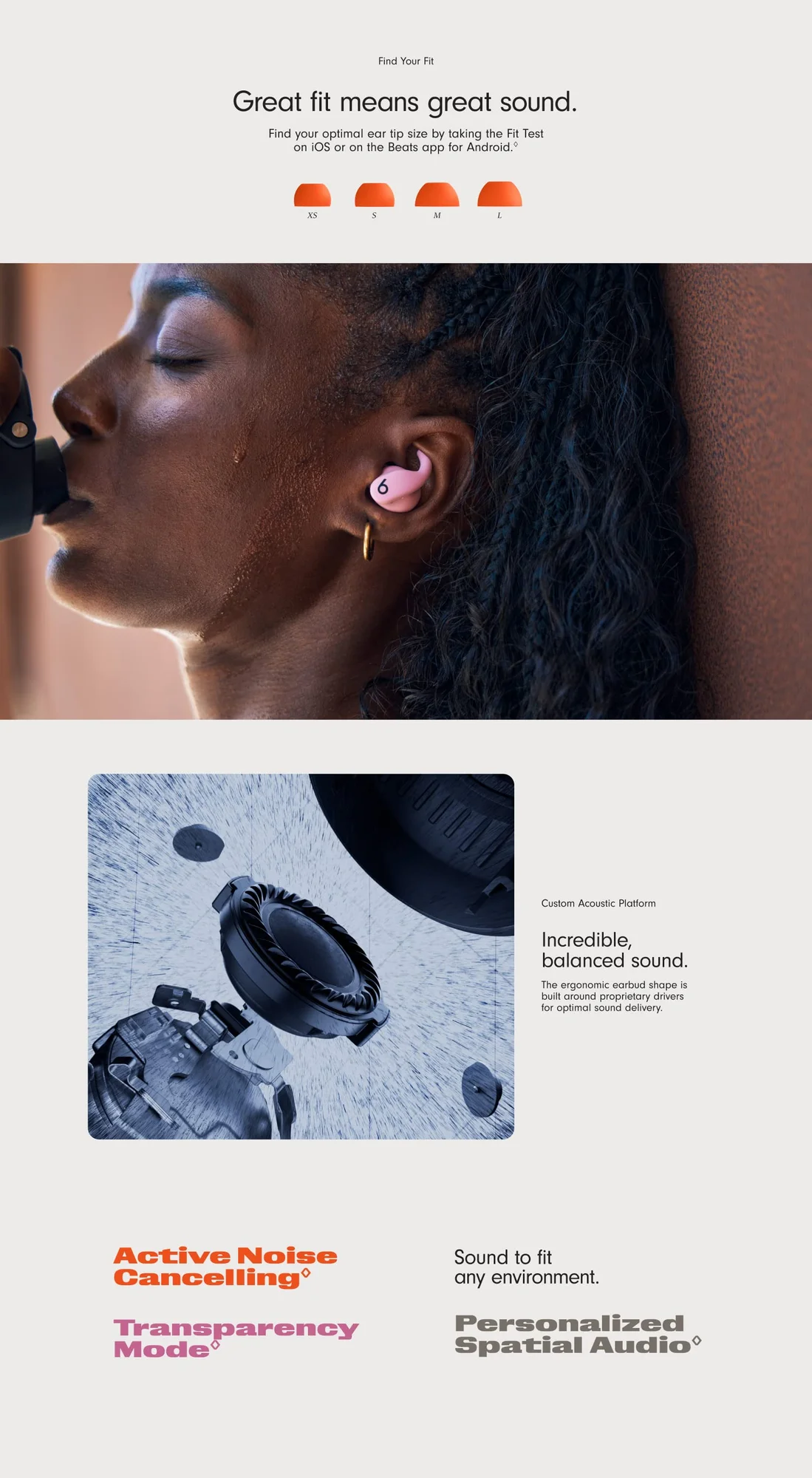 سماعات أذن رياضية Beats Powerbeats Fit لاسلكية بعزل الضوضاء - وردي Power Pink - Thumbnail 11