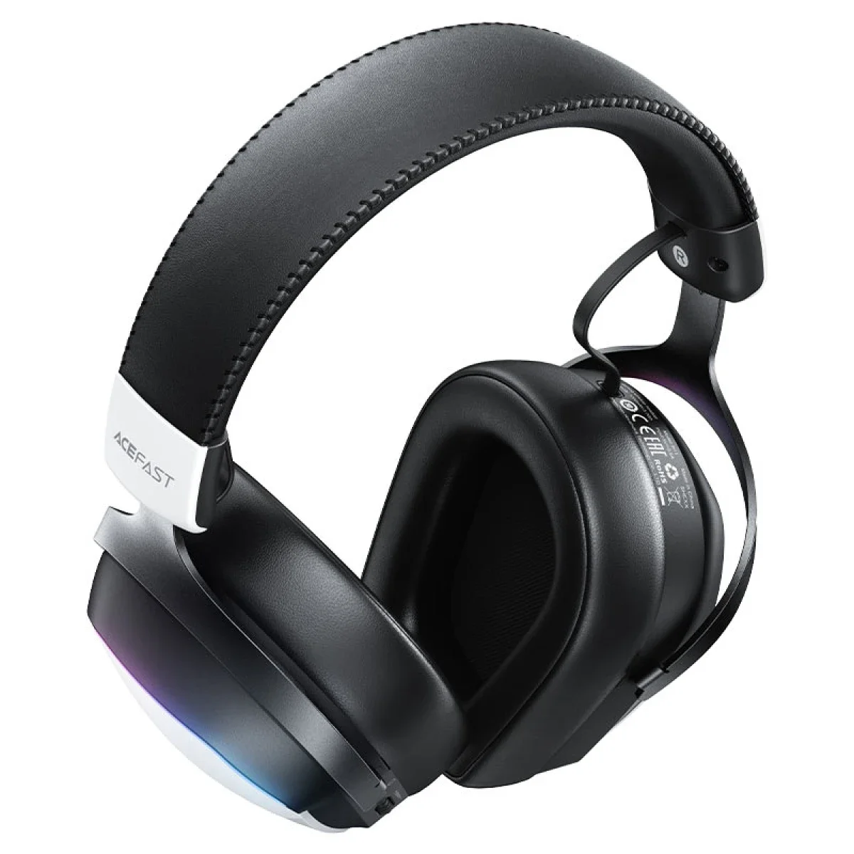 ACEFAST H11 Wireless Gaming Headset with RGB Light, Detachable Microphone & 50mm Drivers - Image 3
