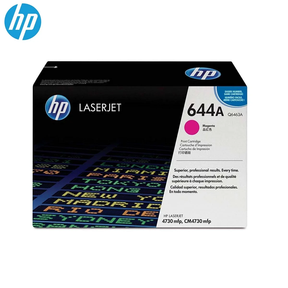 خرطوشة تونر HP Q6463A ليزر أصلية باللون الأرجواني