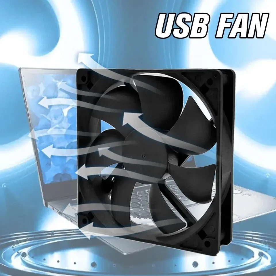 5V Brushless USB Cooling Fan - Image 2