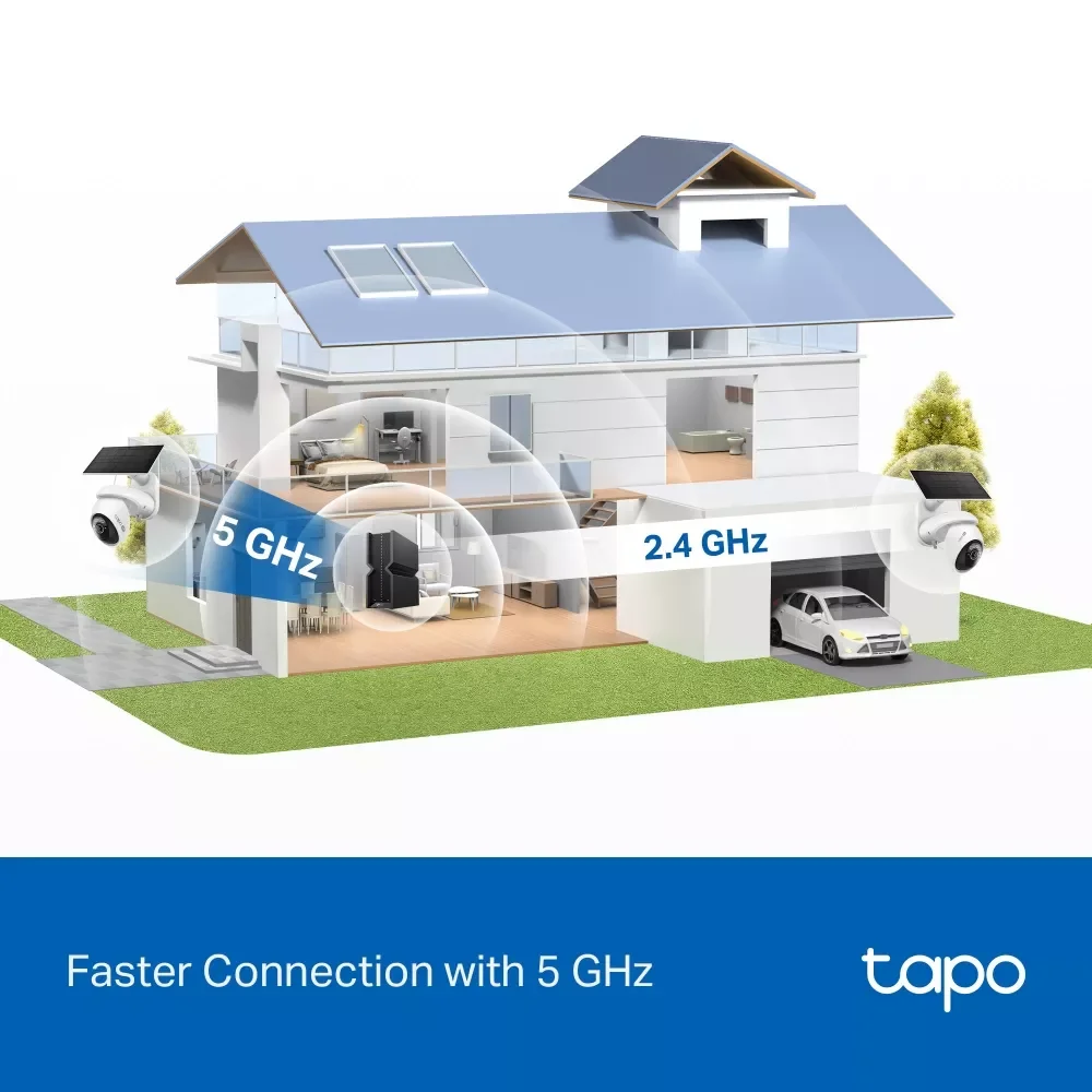TP-LINK Tapo C660 KIT 4K Solar-Powered 360° Pan/Tilt Security Camera - Image 8