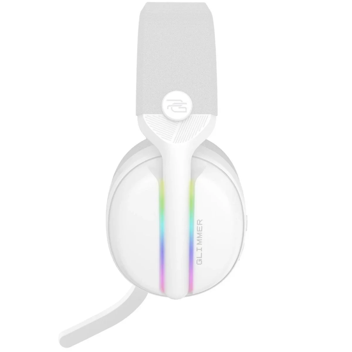 Proove Glimmer Dual-Wireless RGB Gaming Headset, White (WHGL00022002) - Thumbnail 4