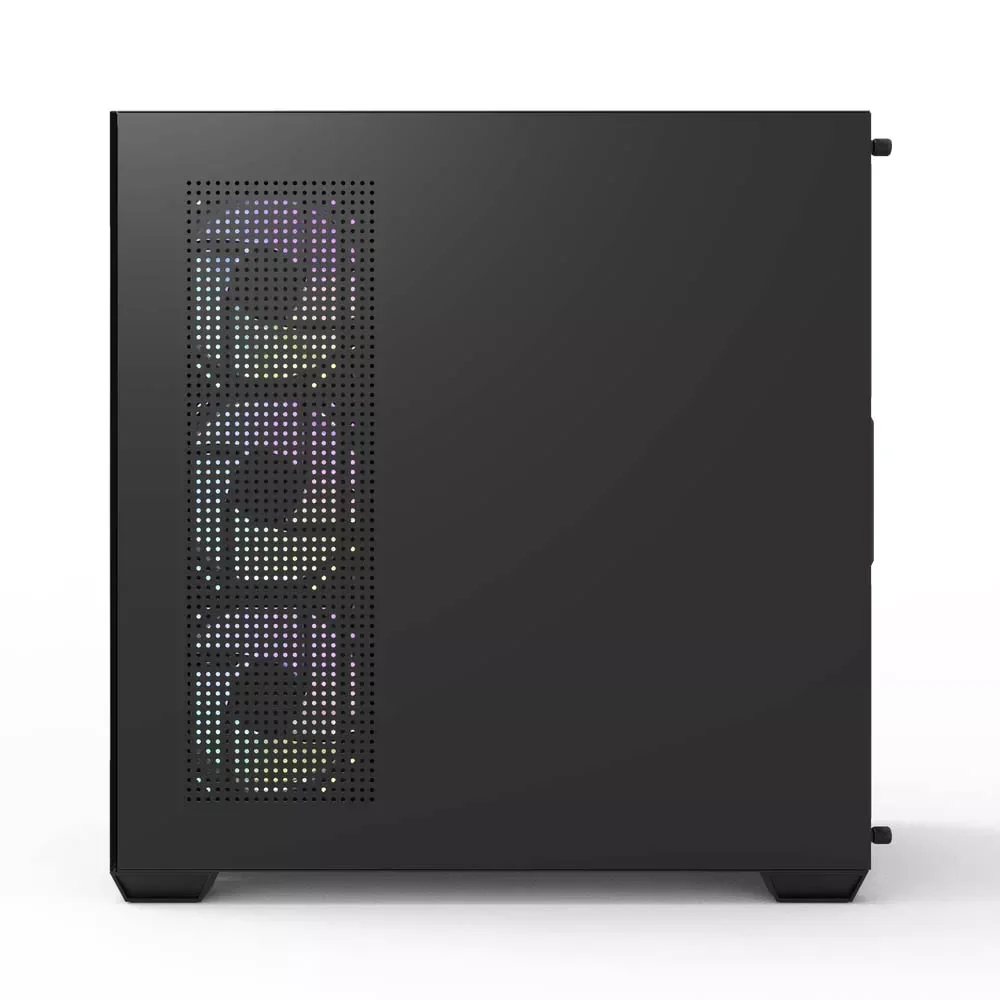 كيس كمبيوتر DarkFlash DS900 ميد تاور ATX بتصميم Air Wood مع 6 مراوح ARGB - أسود - Image 7