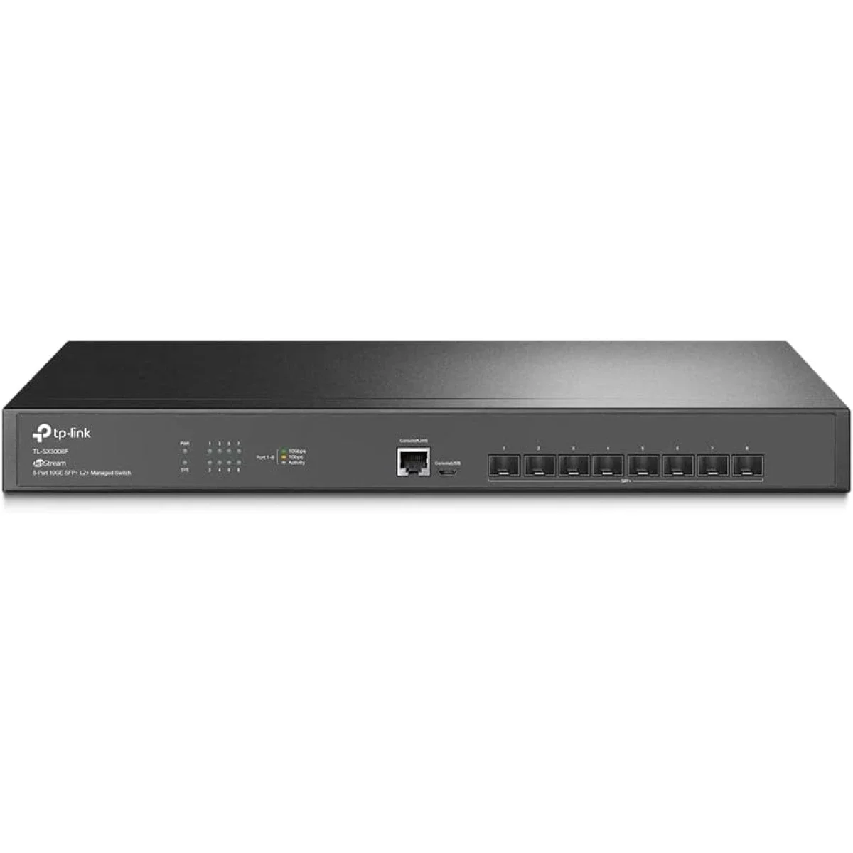 TP-LINK Omada TL-SX3008F 8-Port 10G SFP+ Smart Managed Enterprise Switch
