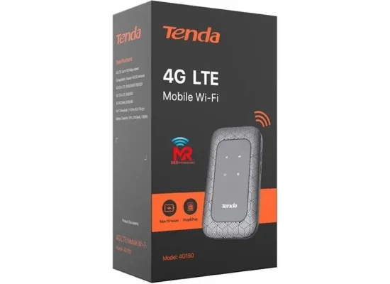 Tenda 4G185 4G LTE-Advanced Pocket Mobile Wi-Fi Router, 150 Mbps, 10-Hour Battery - Thumbnail 8
