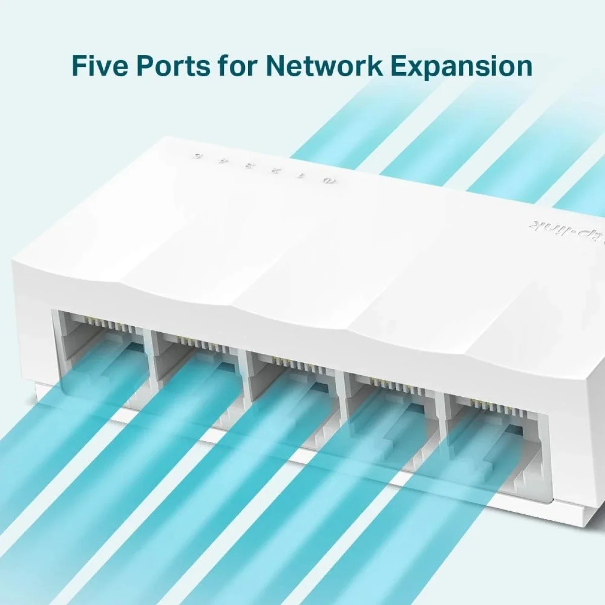 TP-LINK LS1005 5-Port 10/100 Mbps Desktop Switch - Thumbnail 5