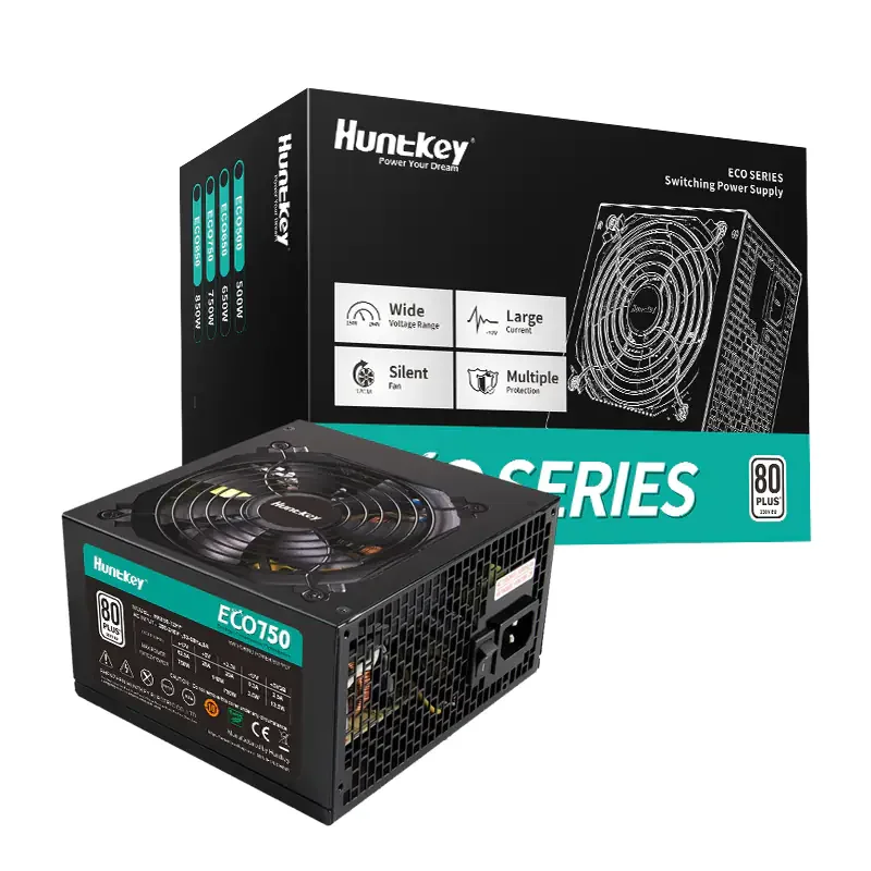 مزود طاقة Huntkey ECO750 بقدرة 750 واط ATX - Thumbnail 8