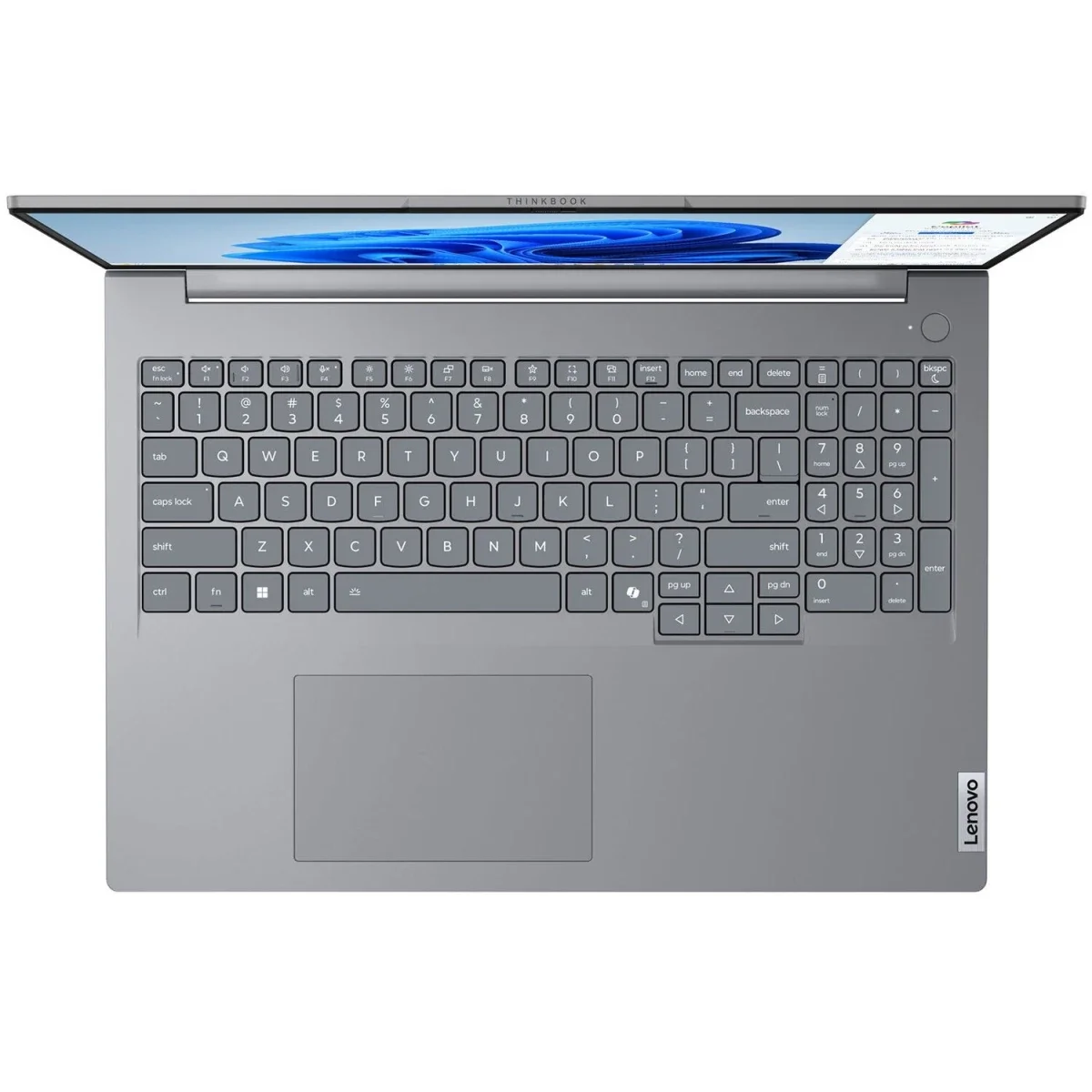 لابتوب Lenovo ThinkBook 14 Gen 8 مقاس 14.0 إنش WUXGA بمعالج Intel Core Ultra 7 255H وذاكرة 16GB وSSD سعة 512GB لون Arctic Grey - Image 6