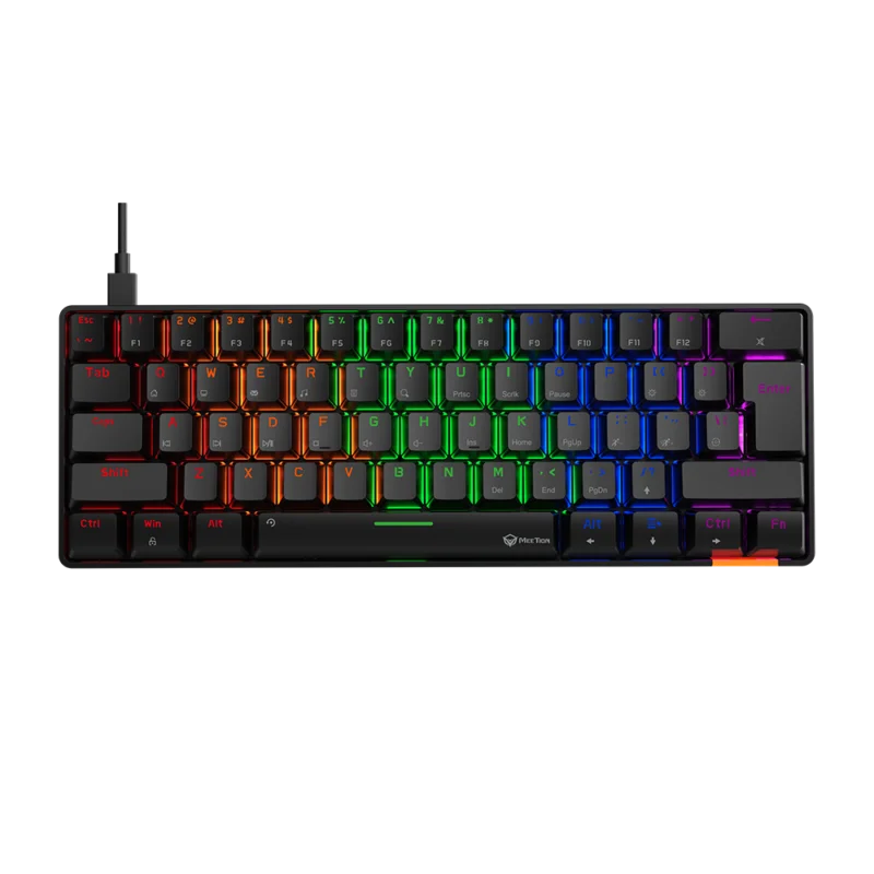 Meetion MK005 60% Mechanical Gaming Keyboard with Full-Key Anti-Ghosting – Black - Image 6