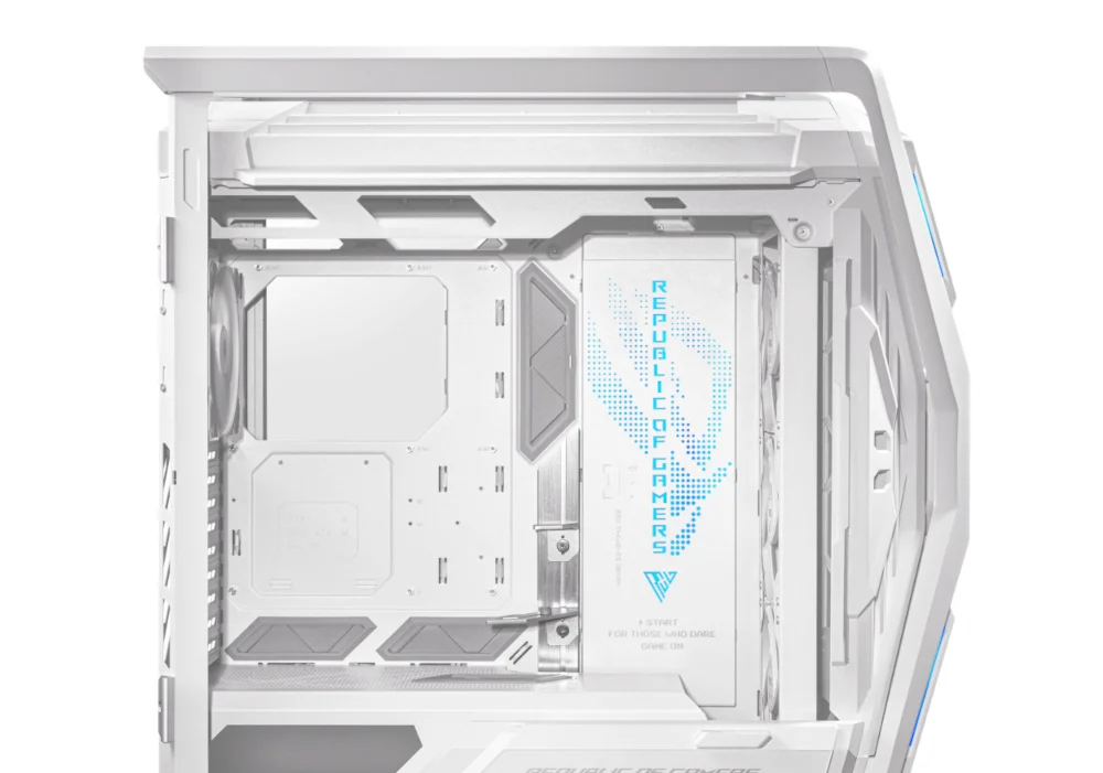 هيكل كمبيوتر Asus ROG Hyperion GR701 E-ATX فل تاور أبيض - Image 12