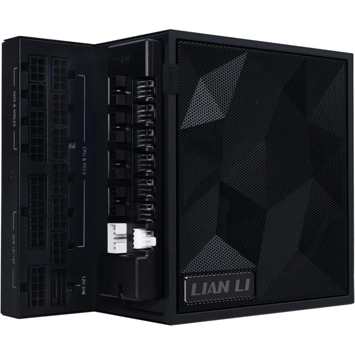 LIAN LI Edge 1200W 80 PLUS Gold Fully Modular ATX 3.0/3.1 PCIe 5.1 Power Supply - Black