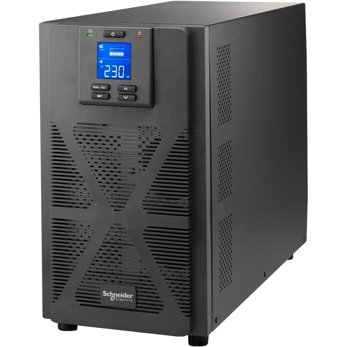 مزود طاقة غير منقطع APC SRVS3KI Easy UPS أونلاين 3 كيلوفولت أمبير 2400 واط بشاشة LCD