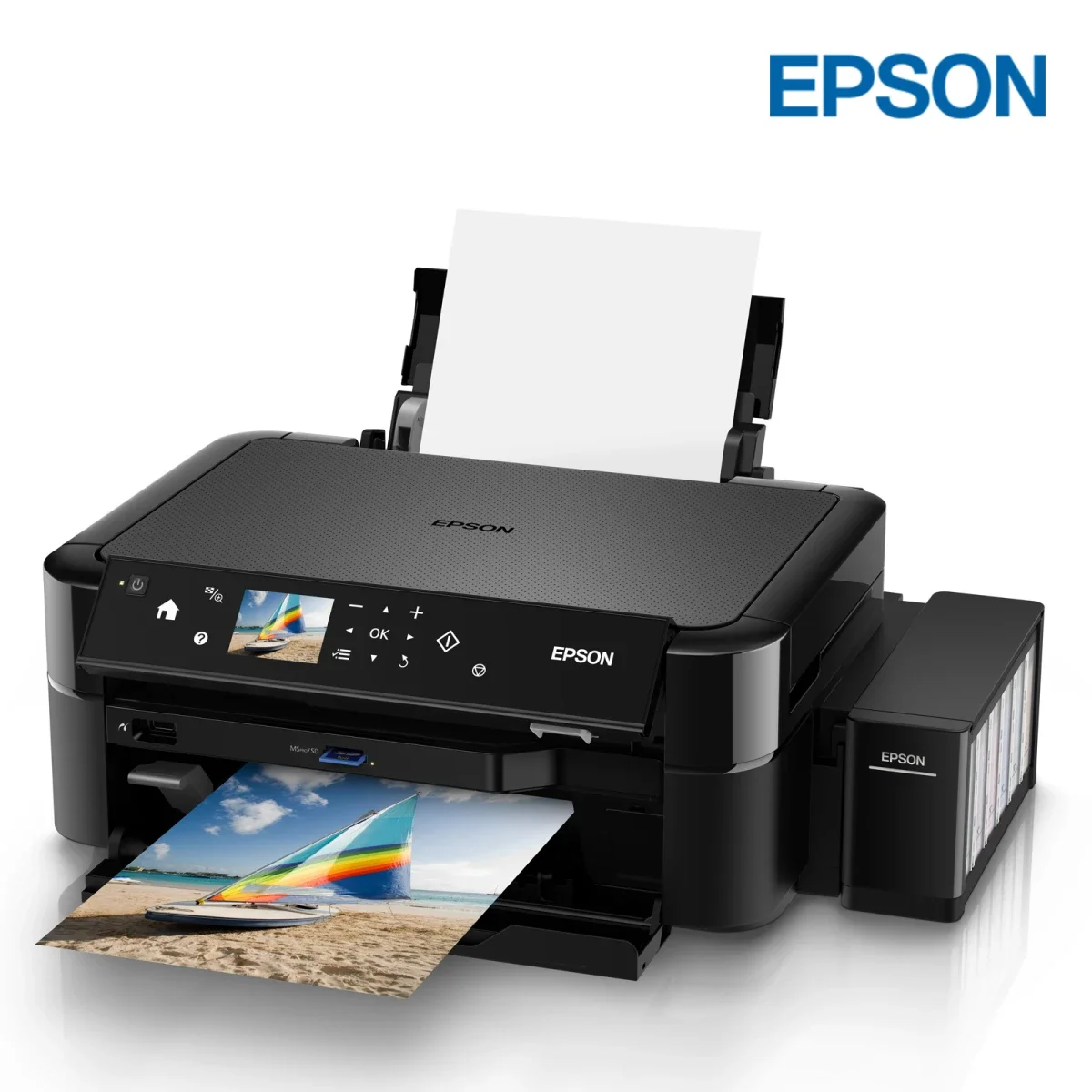 طابعة صور متعددة الوظائف EPSON L850 بخزان حبر 6 ألوان لاسلكية - Image 3