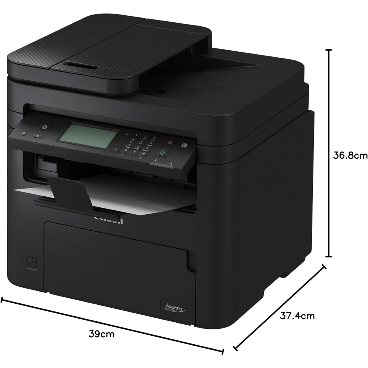 طابعة Canon i-SENSYS MF275dw ليزر أحادية اللون متعددة الوظائف لاسلكية - Thumbnail 6
