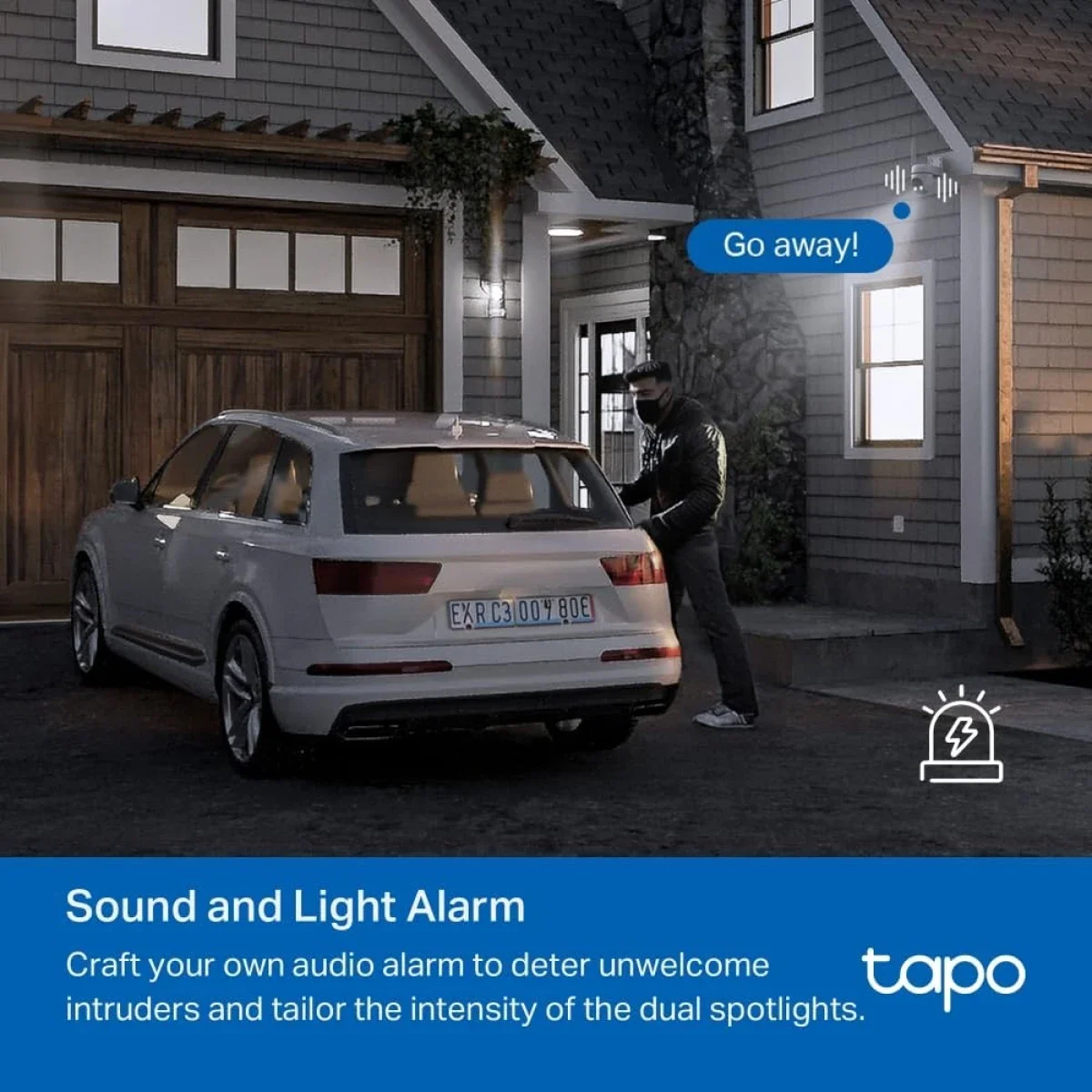 TP-LINK Tapo C501GW 4G LTE Outdoor Pan/Tilt Security Camera, 1080P Full HD - Thumbnail 5
