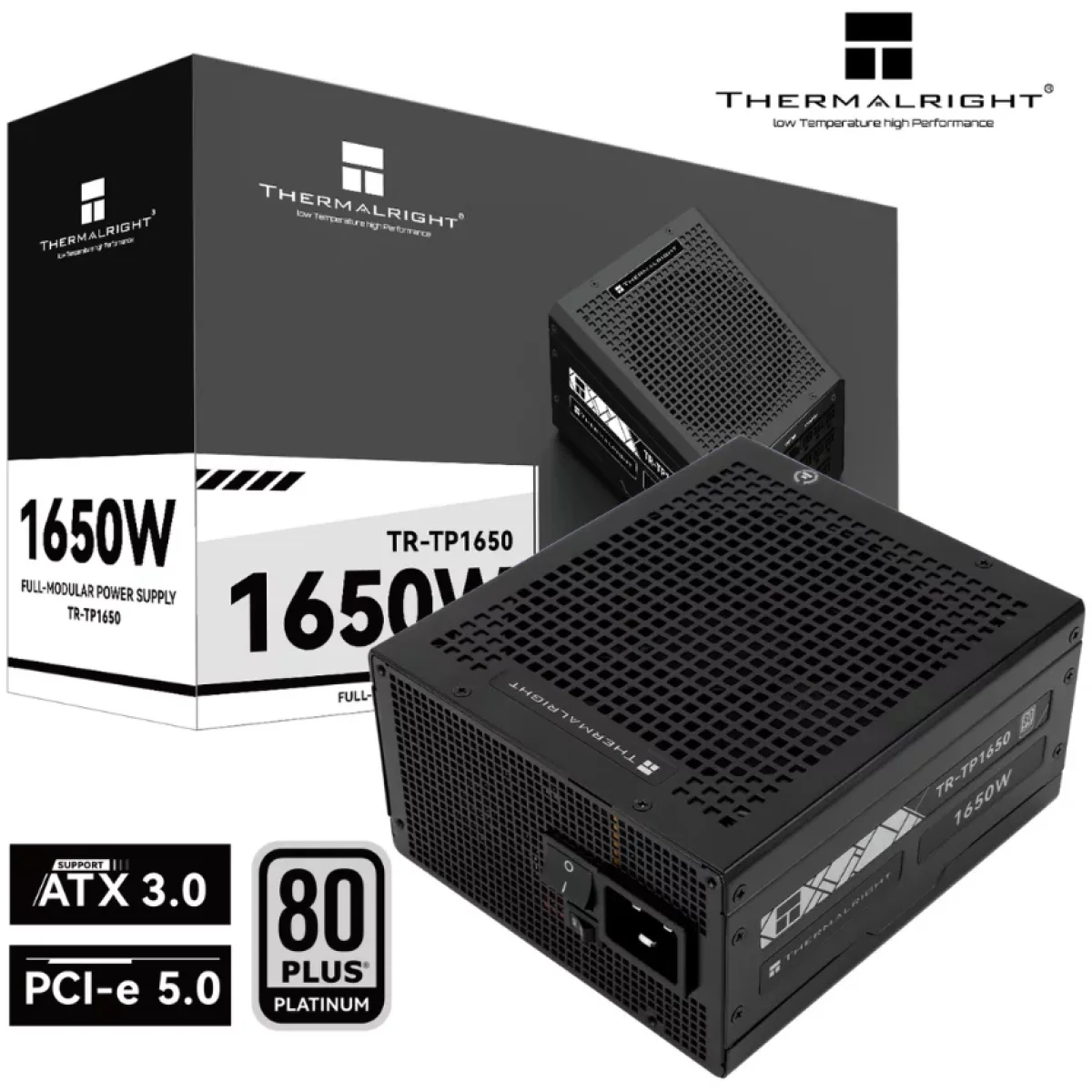 Thermalright TP1650 1650W 80 Plus Platinum Fully Modular ATX 3.0 Power Supply