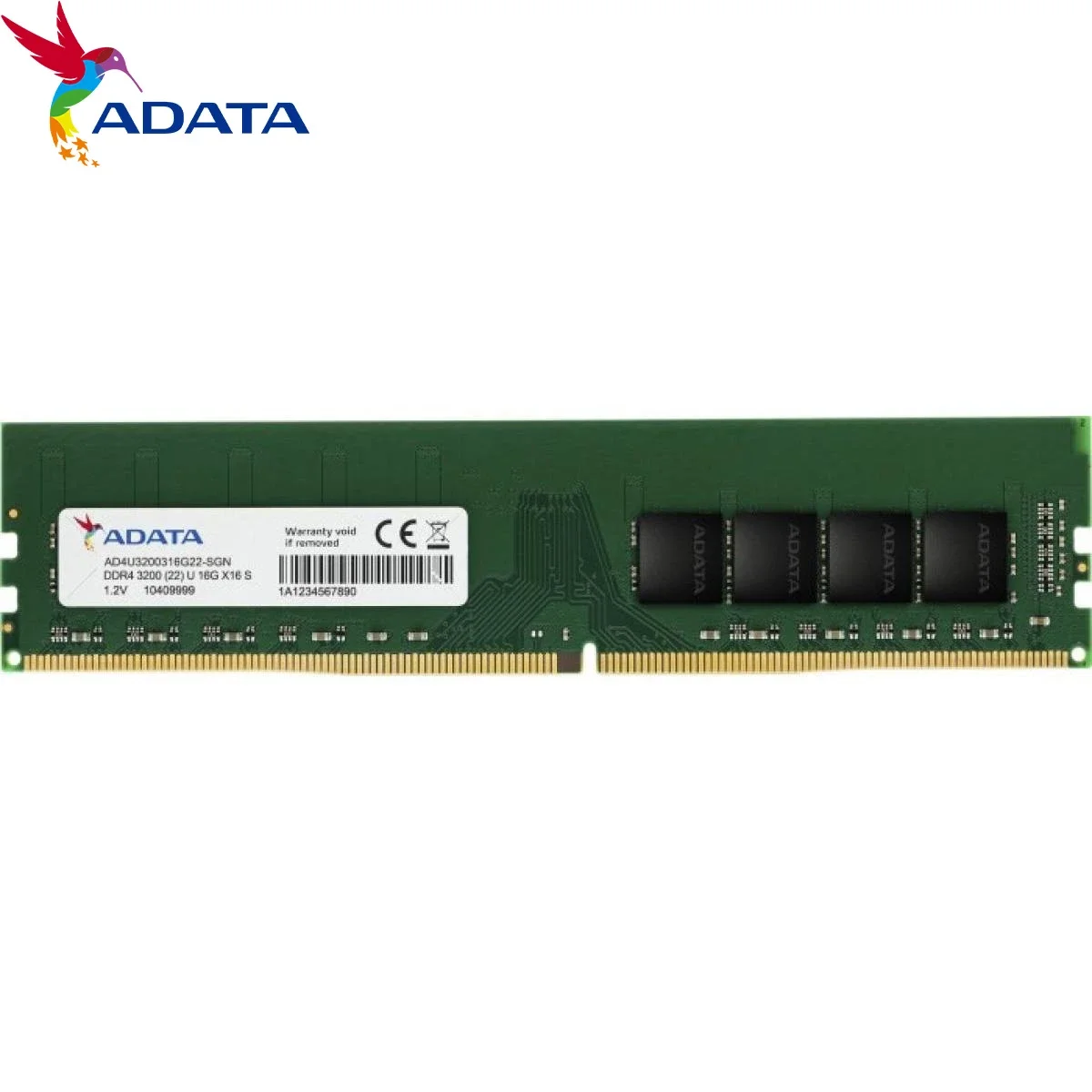 وحدة ذاكرة ADATA AD4E3200316G22 بسعة 16GB DDR4-3200 ECC Registered CL22 DIMM 288-Pin